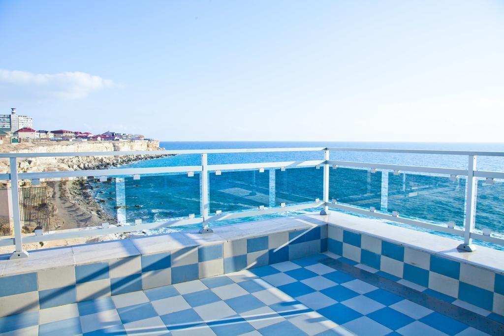 Caspian Riviera Grand Palace Hotel Aktau  Exteriör bild The sea view from the terrace of the museum